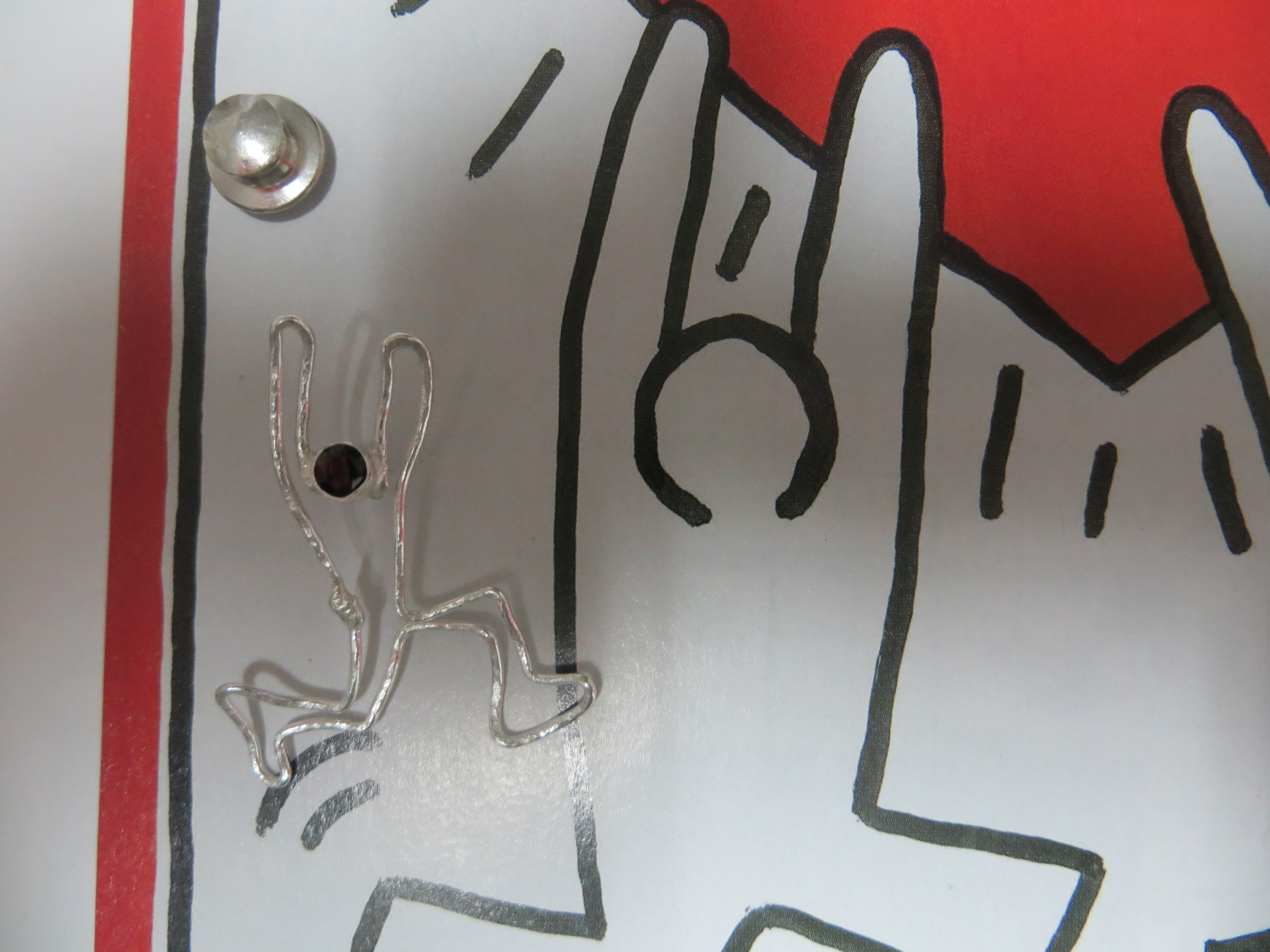 Keith Haring Brooch (3)